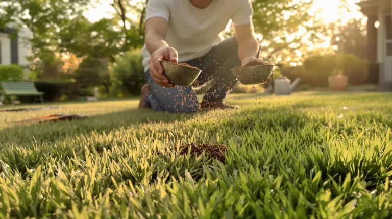 Votre pelouse redevient plus dense et plus verte avec un seul élément naturel, sans produits chimiques